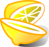 Sliced Lemon Clip Art